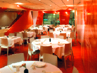 Upstairs of Dim Sum Go Go by James S. Rossant, James Rossant Architects Upstairs of Dim Sum Go Go by James S. Rossant, James Rossant Architects