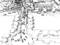 direct view of Dodoma, Tanzania, by James S. Rossant, Conklin + Rossant part of monument circle for Dodoma, Tanzania, by James S. Rossant, Conklin + Rossant