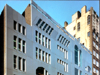 facade of Ramaz School by James S. Rossant, Conklin + Rossant facade of Ramaz School by James S. Rossant, Conklin + Rossant